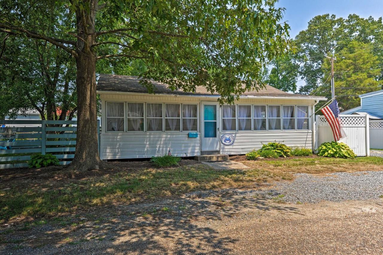The Blue Crab Cottage - 3 Blocks From The Beach! Colonial Beach Exterior foto