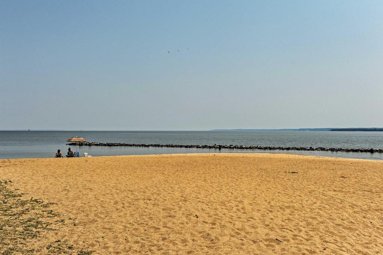The Blue Crab Cottage - 3 Blocks From The Beach! Colonial Beach Exterior foto